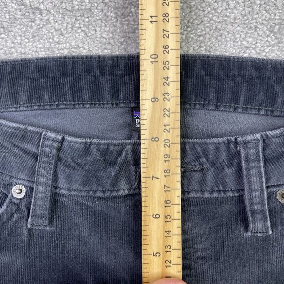 Patagonia Pants Women’s 30 Gray Skinny Fitted Corduroy Low Rise Outdoor - Picture 11 of 14